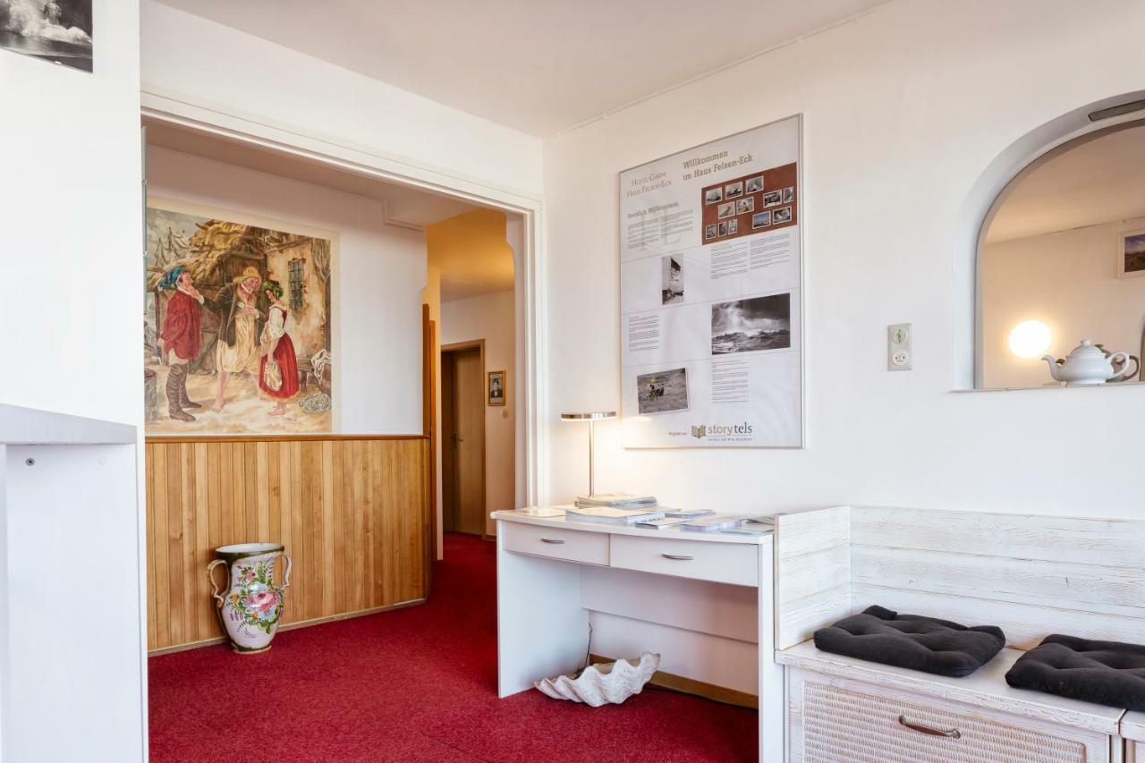 Hotel Felsen-Eck Хельголанд Экстерьер фото